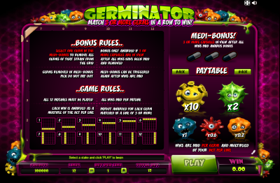 Игровой автомат Germinator играть бесплатно